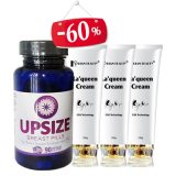 Giảm 60% khi mua Combo 1 viên nở ngực Upsize Breast Pills + 3  La'queen Cream Bigsize