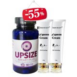 Tiết kiệm 55% khi mua Combo 1 viên nở ngực Upsize Breast Pills + 2 La'queen Cream Bigsize