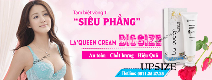 Kem nâng ngực La'queen Cream Bigsize - Deal cực sốc 50%