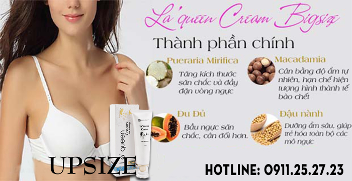 Kem nâng ngực La'queen Cream Bigsize - Deal cực sốc 55%